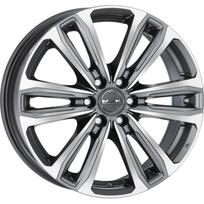 R17x7.5J 6X139.7 ET25 CB-106.1 Gun Met-Mirror Face