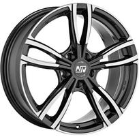 R18x8.5J 5X120 ET37 CB-72.6 Gloss Dark Grey Full Polished