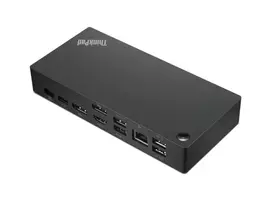 Lenovo ThinkPad Universal USB-C Dock 40AY0135EU Jungčių stotelė, Juoda