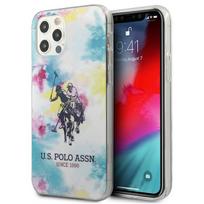 US Polo USHCP12MPCUSML Tie & Dye Collection dėklas, skirtas iPhone 12 / 12 Pro 6.1", įvairiaspalvis