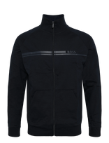 BOSS - Authentic Jacket Z - Megztinis - Tamsiai mėlyna