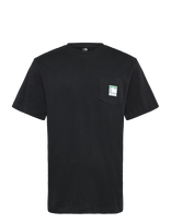 The North Face - M Mountain Logo Rlx Ss Tee-Graphic - Sportiniai marškinėliai - Juoda