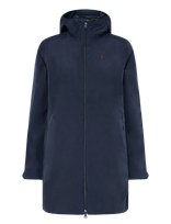 Musto - W Original Long Rain Jkt - Sportinis lietpaltis - Tamsiai mėlyna