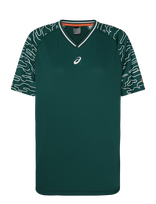 Asics - Padel Court Ss Top - Sportiniai marškinėliai - Žalia
