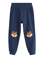 Lindex - Waffled Joggers - Sportinės kelnės - Tamsiai mėlyna