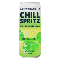 CHILL SPRITZ Matcha Apple izotoninis gėrimas su vitaminais 330ml