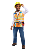 Rubies - Gen - Construction Worker - Personažų kostiumas - Oranžinė