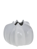 Lene Bjerre - Jinna Vase 22.5X22.5X17 Cm. White - Vaza - Balta