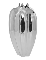 Lene Bjerre - Jielle Vase 20X20X36.5 Cm. Silver - Vaza - Sidabro