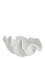 Lene Bjerre - Shella Decoration 40.5X27.5X19.5 Cm. White - Dekoratyvinė lėkštė - Balta