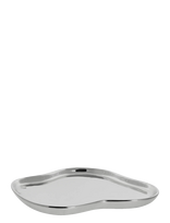 Lene Bjerre - Brime Tray 25.2X24.2X2 Cm. Silver - Dekoratyvinė lėkštė - Sidabro