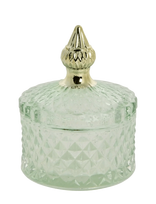 Lene Bjerre - Miya Jar 8.5X8.5X10.5 Cm. L. Green - Virtuvės stiklainis - Žalia