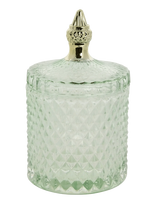 Lene Bjerre - Miya Jar 10.5X10.5X17.5 Cm. L. Green - Virtuvės stiklainis - Žalia