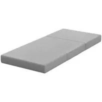 Surenkamas čiužinys 200 x 90 cm, 15 cm sulankstomas čiužinys, nešiojamas grindų čiužinys su skalbiamu užvalkalu, patikrintas pagal Oeko-Tex standartą