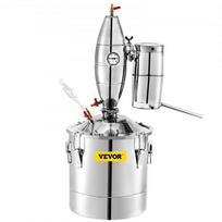 Alkoholio distiliatorius, 30 l, nerūdijantis plienas, virimo rinkinys