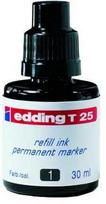 Edding Permanent Marker Ink 30ML juoda (T25/001/C ED)