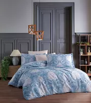Riposo PREMIUM Satino medvilnės patalynės komplektas TERESA 200x220 cm