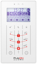 BCS PULSON FRONT LCD/S WHI