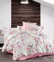 Riposo PREMIUM satino medvilnės patalynės komplektas ALICE 200x220 cm