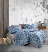 Riposo Premium satino medvilnės patalynės komplektas APOLLO 200x200 cm