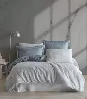 Riposo Premium satino medvilnės patalynės komplektas PIETRO ICE 200x220 cm