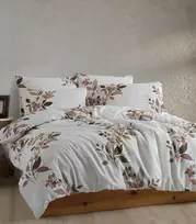 Riposo FLANELĖS patalynės komplektas LIBBY BROWN 120x150 cm