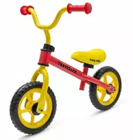 Vaikiškas balansinis dviratis Baby Mix Traveller, raudonas