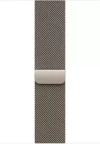 Apple Watch 46mm Natural Milanese Loop - M/L - MGJ34ZM/A