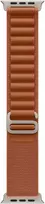 Apple Watch 49mm Terra Cotta Alpine Loop - Large - Natural Titanium Finish - MFTD4ZM/A