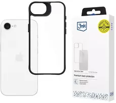 3mk Satin Armor Case+ dėklas Apple iPhone 16e | SE 4 - permatomas