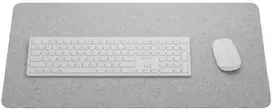 ALOGIC Felt desk mat 73x37cm Light Pilkas with Pilkas Tab - 73x37cm - Light Pilkas