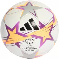 Futbolo kamuolys adidas UCL Womens League 26/27 League Stage balta ir-oranžinė-sidabrinė KE5142 (5)