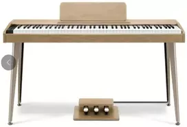 Promotions Skaitmeninis pianinas su stovu 88 klavišai 129x27x86 cm natūralus