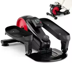 Promotions Po stalu esantis elipsinis pedalų treniruoklis 62x43x28 cm raudonas