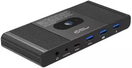 MicroConnect HDMI & USB-C KVM Switch 2-Port