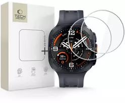 GRŪDINTAS STIKLAS TECH-PROTECT GLASS FIT+ 2-PACK SAMSUNG GALAXY WATCH ULTRA 2 2026 (47 MM) SKAIDRUS