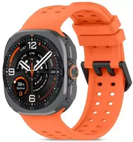 TECH-PROTECT SILICONE AIR SAMSUNG GALAXY WATCH ULTRA 1 / 2 2024-2026 (47 MM) TANGARINE Oranžinis