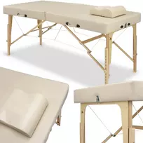 Habys Masažo stalas Mila Vinyl Flex K033, smėlinis