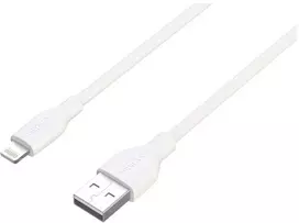 USB-A – Lightning laidas DELTACO, 1 m, baltas / IPLH-401-1 / 1903213