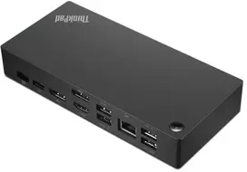 Lenovo ThinkPad Universal USB-C Dock 40AY0135EU Jungčių stotelė, Juoda