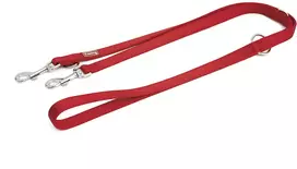 Freedog Import Sl Freedog raudonas nailoninis dresūros pavadėlis šuniui 2 x 200 cm