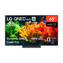 LG QNED 4K evo AI Mini LED TV | 65QNED8EB3B | 65 | Smart TV | webOS | UHD | Black