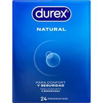 DUREX - Natūralūs Prezervatyvai 24 vnt.