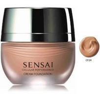 Sensai Cellular Performance Cream Foundation SPF15 senėjimą stabdantis kreminis makiažo pagrindas - CF24 Amber Beige