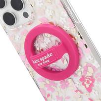 MagSafe magnetinis telefono laikiklis pirštui Kate Spade New York Magnetic Loop Grip, „Pom Pom Pink“