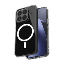 Crong Hybrid Clear Magnetic MagSafe dėklas, skirtas Xiaomi 17T Pro, skaidrus
