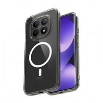 Crong Hybrid Clear Magnetic MagSafe dėklas, skirtas Xiaomi Redmi Note 15 Pro+, skaidrus