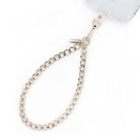 Crong Phone Charm dekoratyvinis telefono dirželis su universaliu dėklo adapteriu, „Persian Gold“