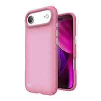 Speck Presidio Lux MagSafe dėklas, skirtas iPhone Air, „Ibis Pink / Dark Ibis / Kanon Green“ spalvos