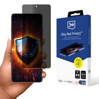 3mk Silky Matt Privacy matinė privatumo ekrano apsauginė plėvelė, skirta Motorola Edge 60 Pro